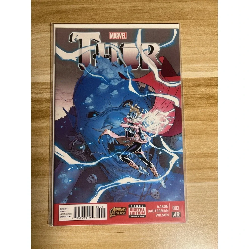 Thor #2 1st Full Appearance of Jane Foster as The Mighty Thor Marvel Comics 2015